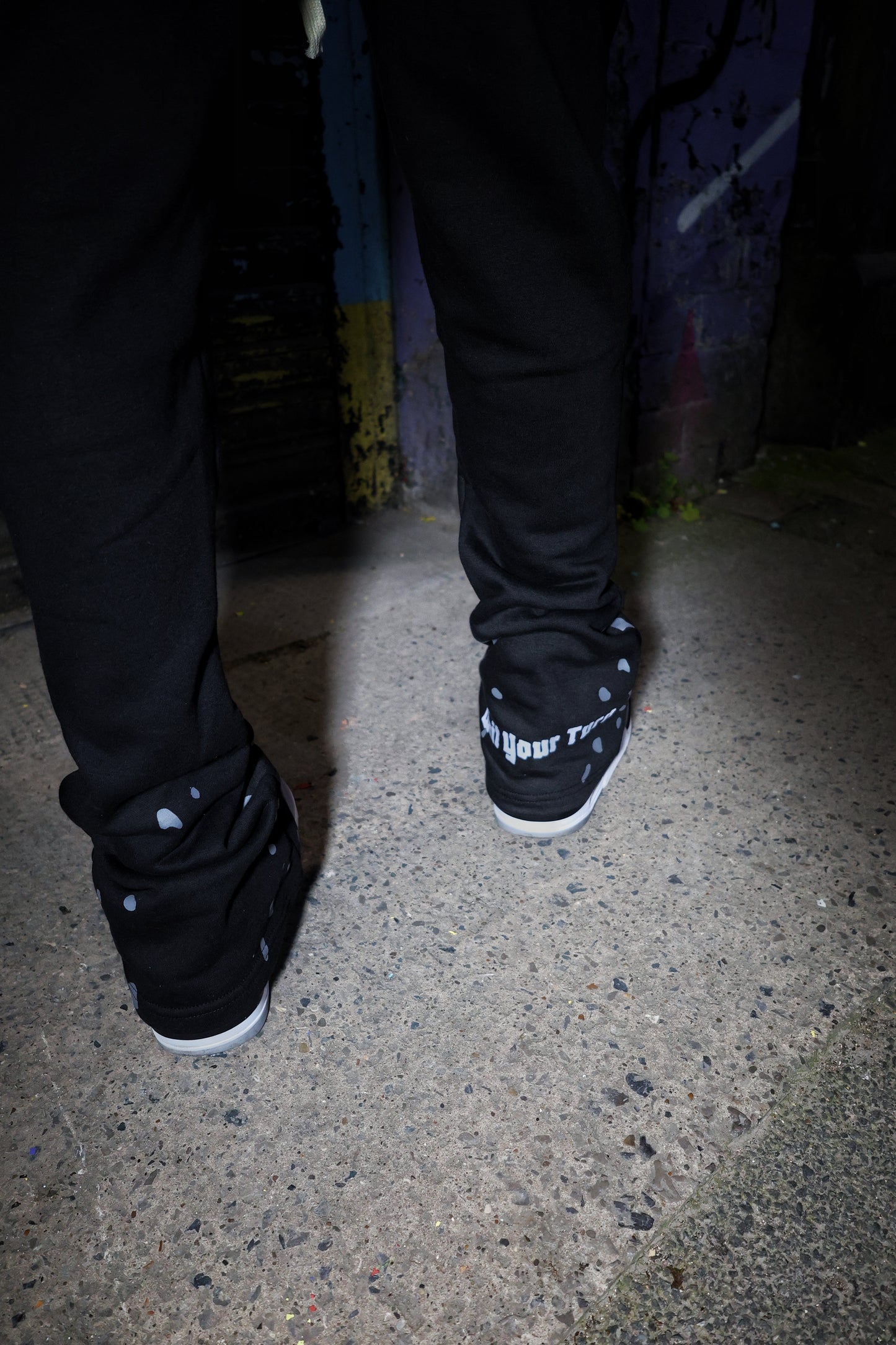 Grey Splatter X buttom