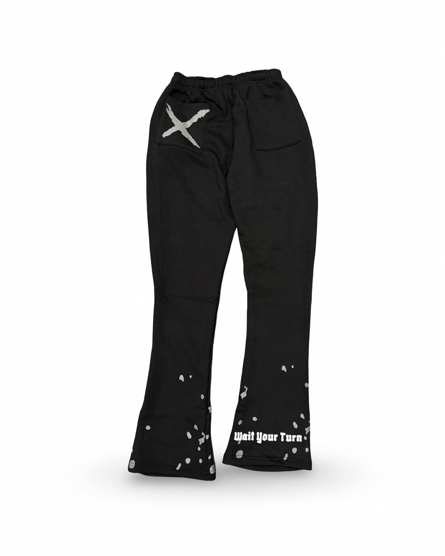 Grey Splatter X buttom