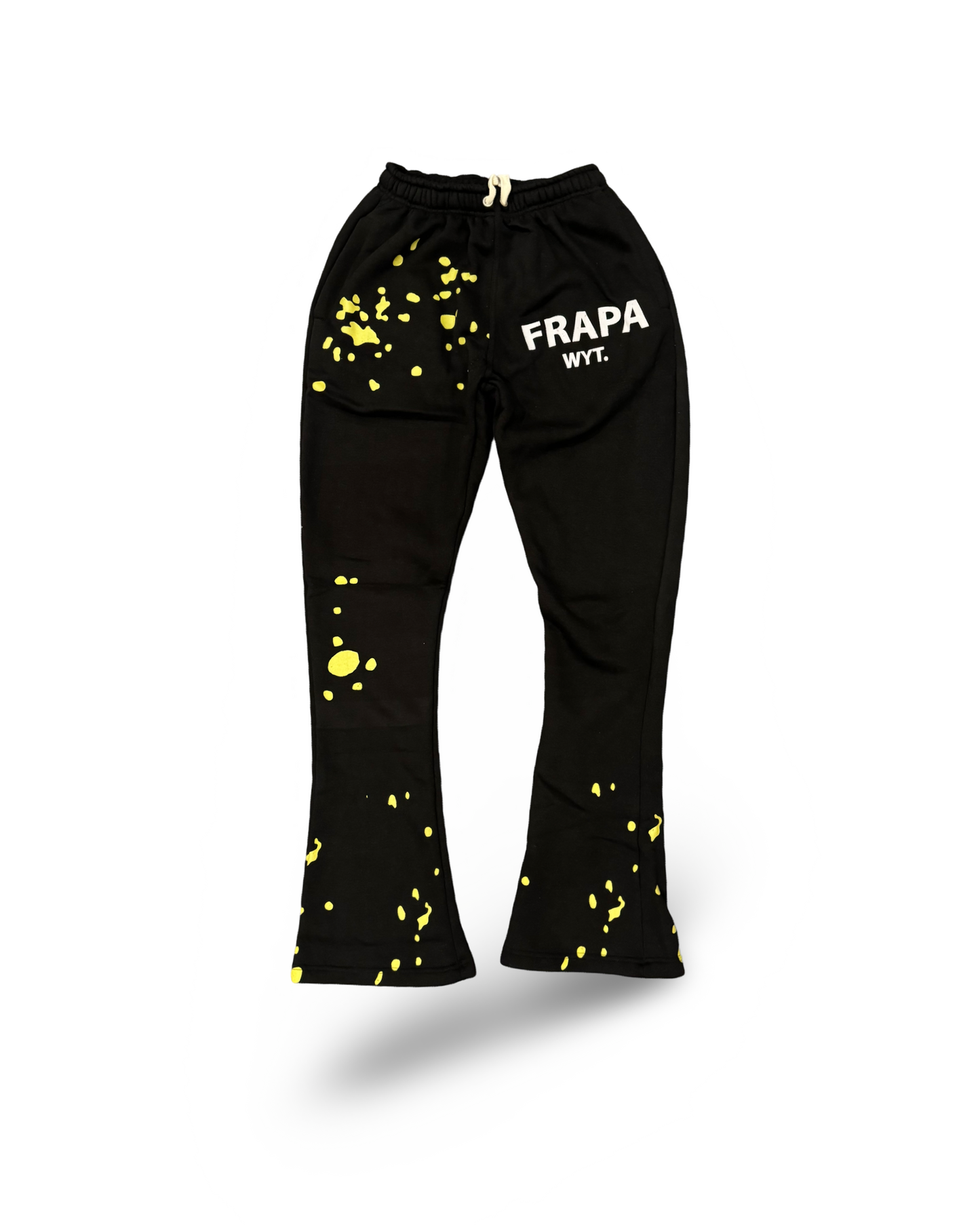 Yellow Splatter X Buttoms