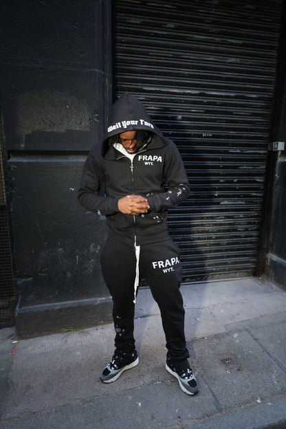 Grey Splatter X buttom