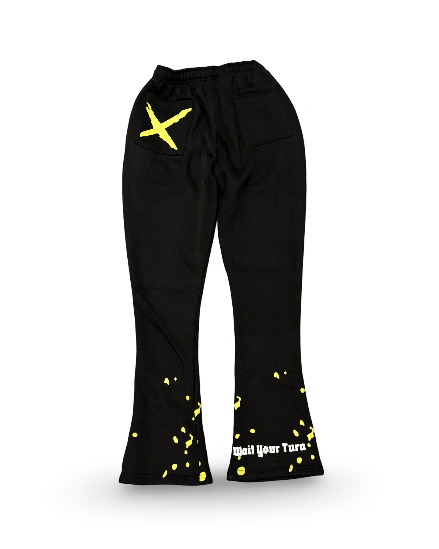 Yellow Splatter X Buttoms